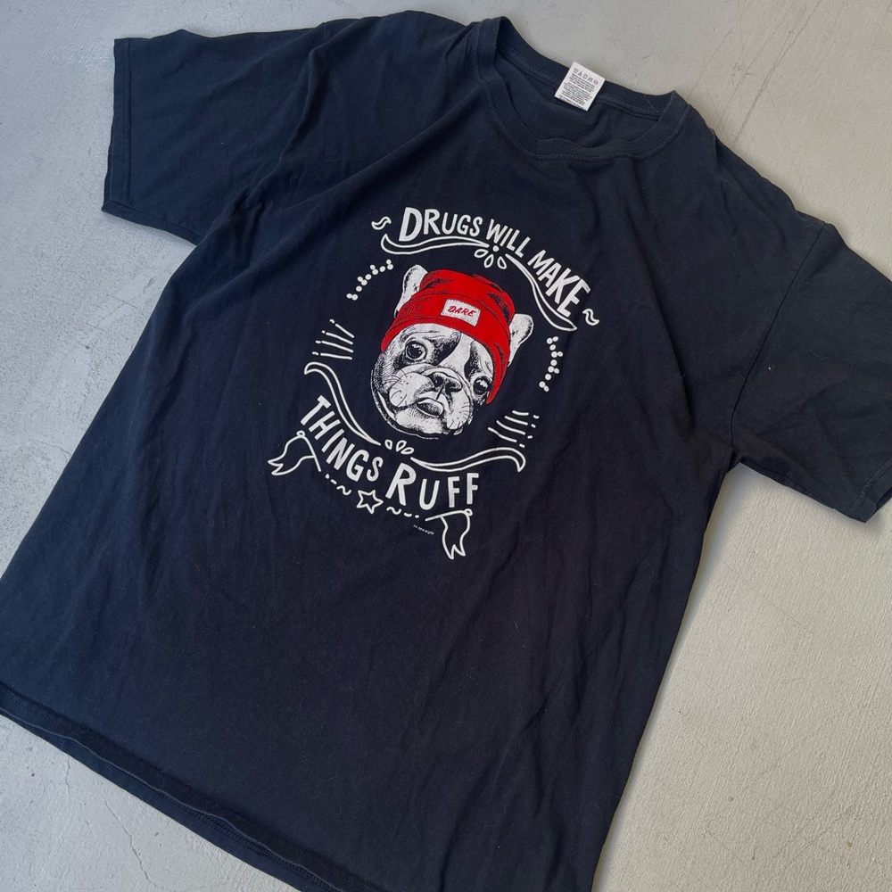 D.A.R.E Pug T-shirt